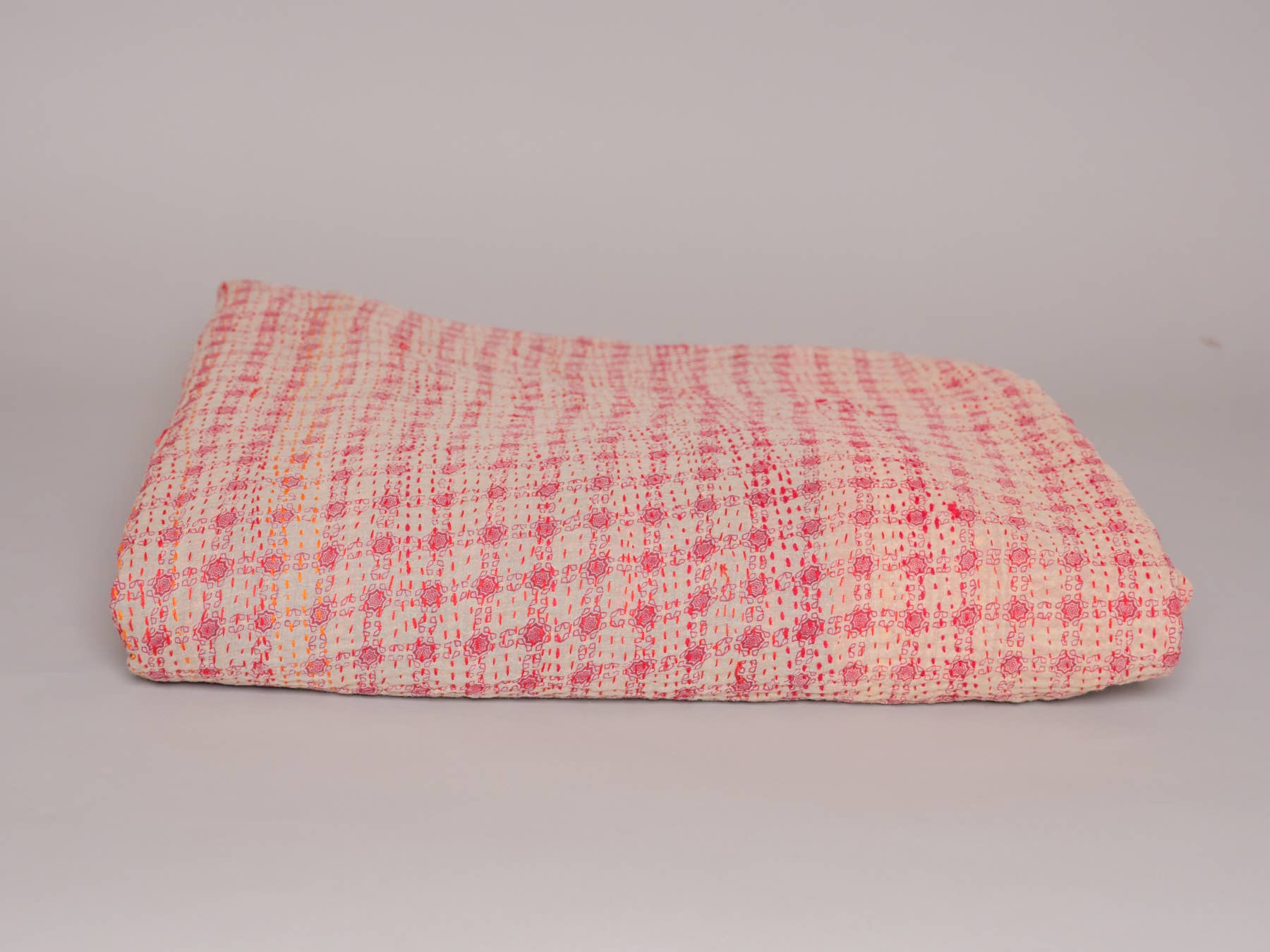 Storie - Vendita all'ingrosso Plaid - Plaid Kantha vintage in cotone, selezione casuale7