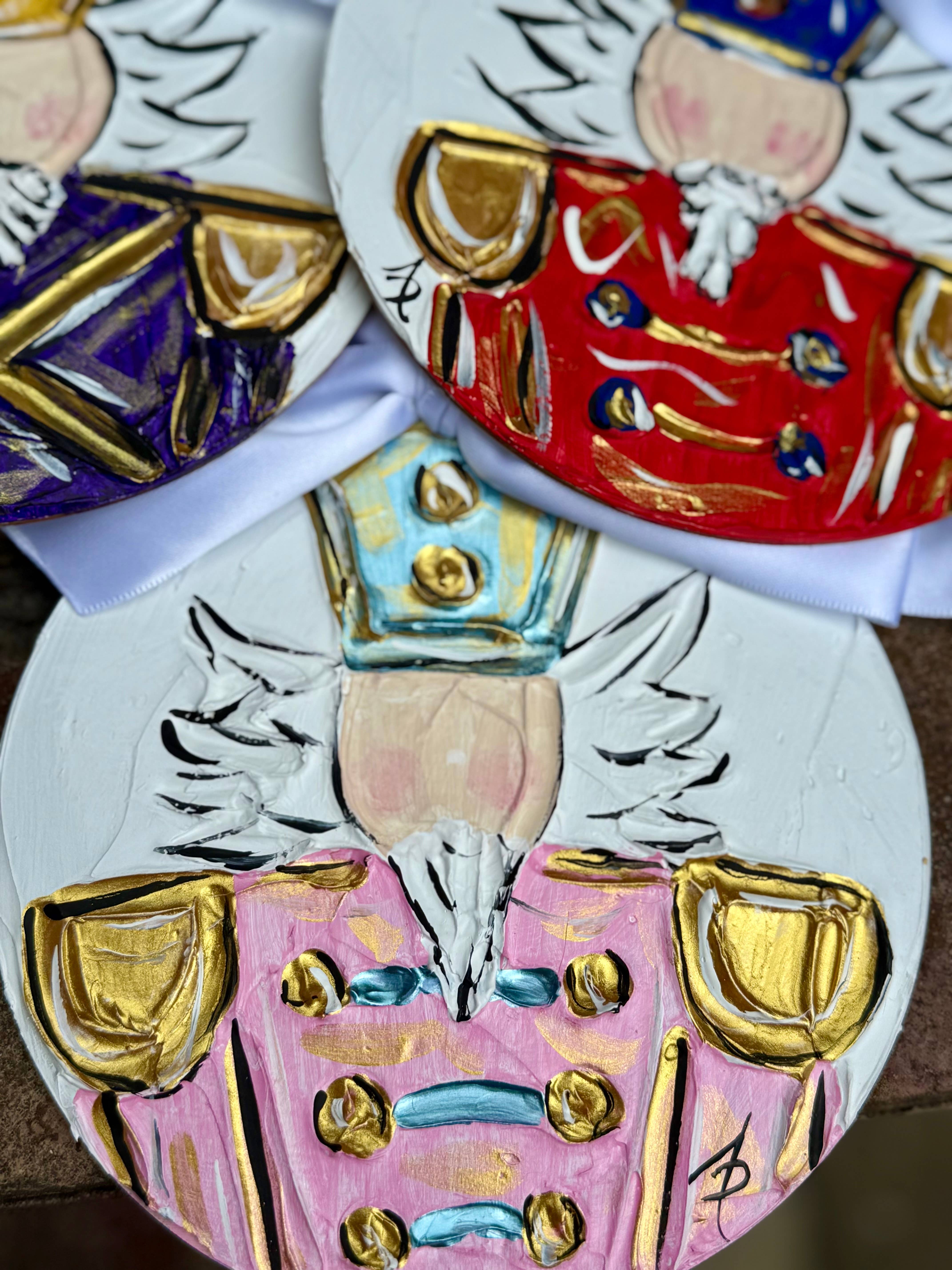 Framesaplenty - Vente Objets de décoration - Ornement casse-noisette texturé peint à la main5