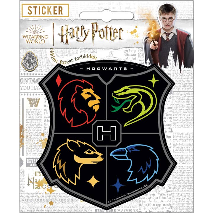 Ata-Boy - Wholesale Sticker - Harry Potter Hogwarts Shield Sticker