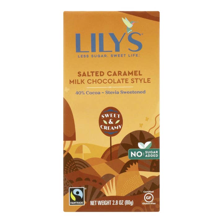 Everyday Supply Co - Wholesale Chocolate Bar - Lily's Caramelized & Salted Chocolate Bar, 12 Pack
