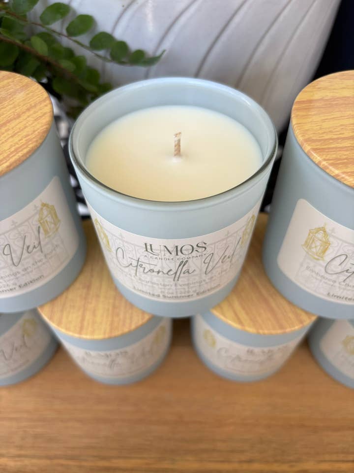 Citronella Outdoor Candle - Mosquito Repellent for wholesale by LUMOS A Candle Company