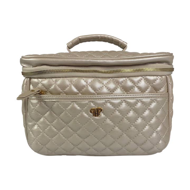 Klassischer Zugkoffer - Perlensteppung für den Großhandel von PurseN (new)