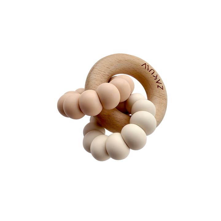 Zakuw - Wholesale Teether (Not Clip-On) - Baby - Sedna teething ring - wood & silicone