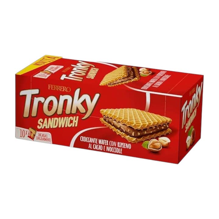 Made in eatalia - Wholesale Cookie - Ferrero Tronky Sandwich
10pc x 22g 220g