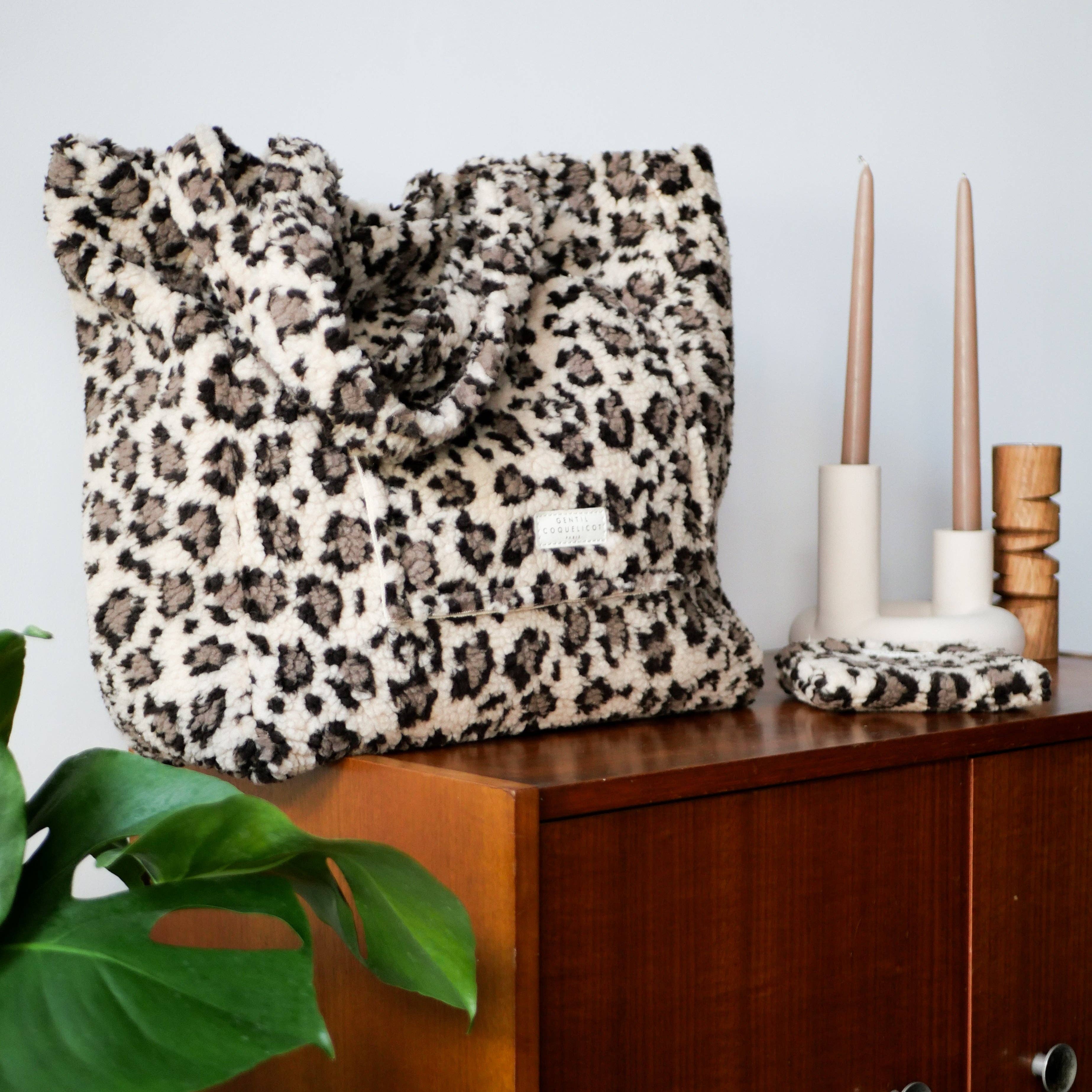 Gentil Coquelicot Paris - Wholesale Tote Bag - Women's - Sherpa tote bag10