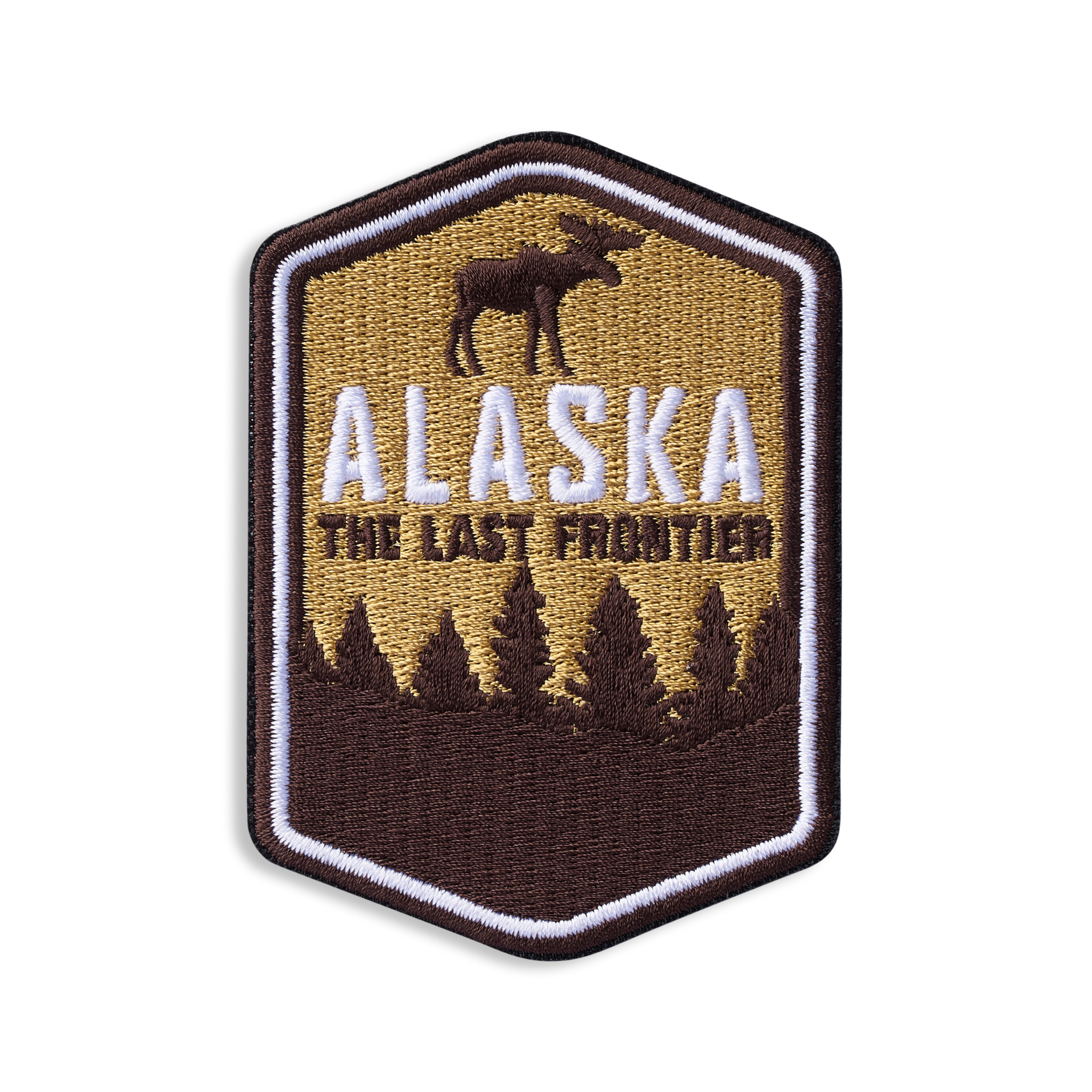 Venture Co. - Wholesale Patch - Alaska Embroidered Iron On Patch1