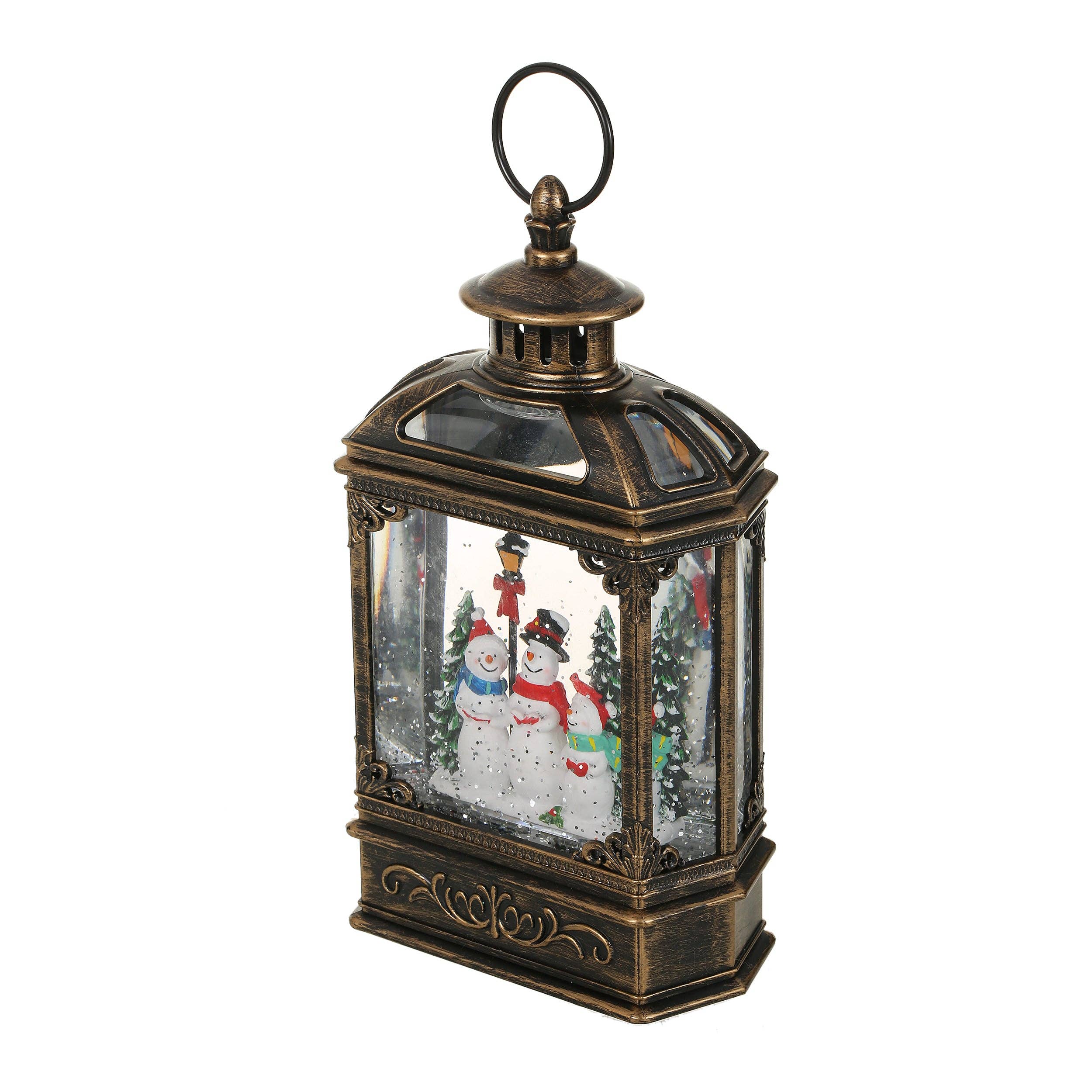 SINT - Wholesale Snow Globe - SINT Christmas Vintage Snow Globe Lantern1