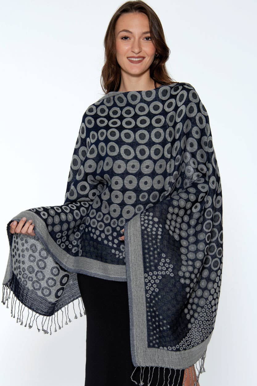 Sevya Handmade - Wholesale Wrap - Women's - Kalya Wool & Cotton Shawl11