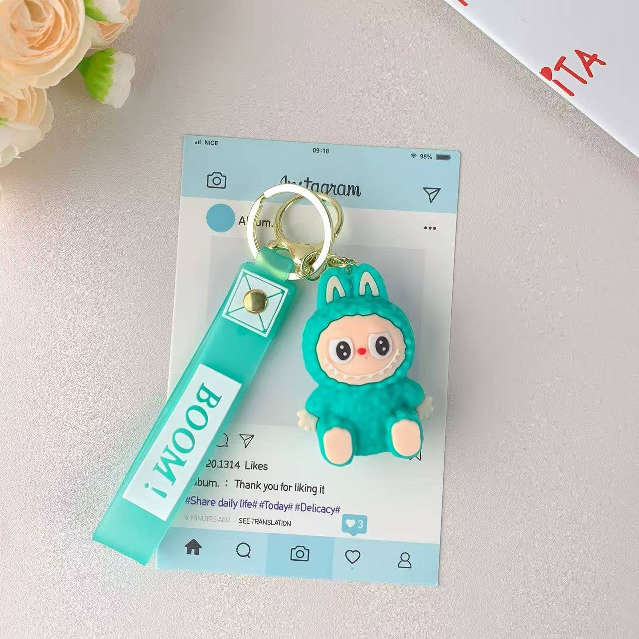 Lilyrosy（Duty free) - Wholesale Sleutelhanger - Dames - Hot-selling schattige pop sleutelhanger voor meisjes – Tasbedel6