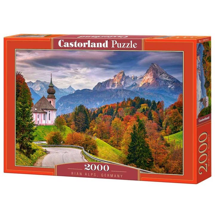 2000 Piece Jigsaw Puzzle, Autumn in Bavarian Alps, Germany for wholesale by TREFL by Bridge Toys