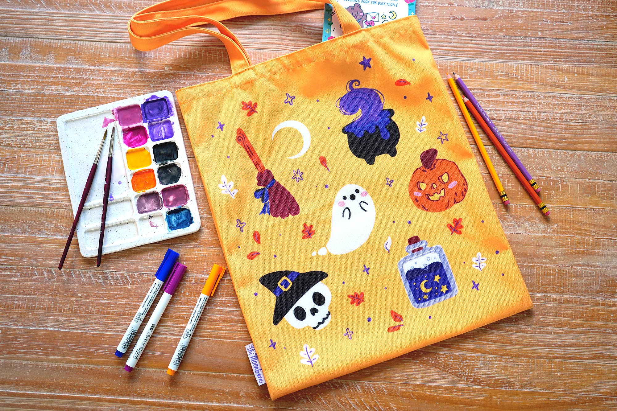 The Moonborn - Wholesale Tote Bag - Women's - Cauldron Bubble Tote Bag1