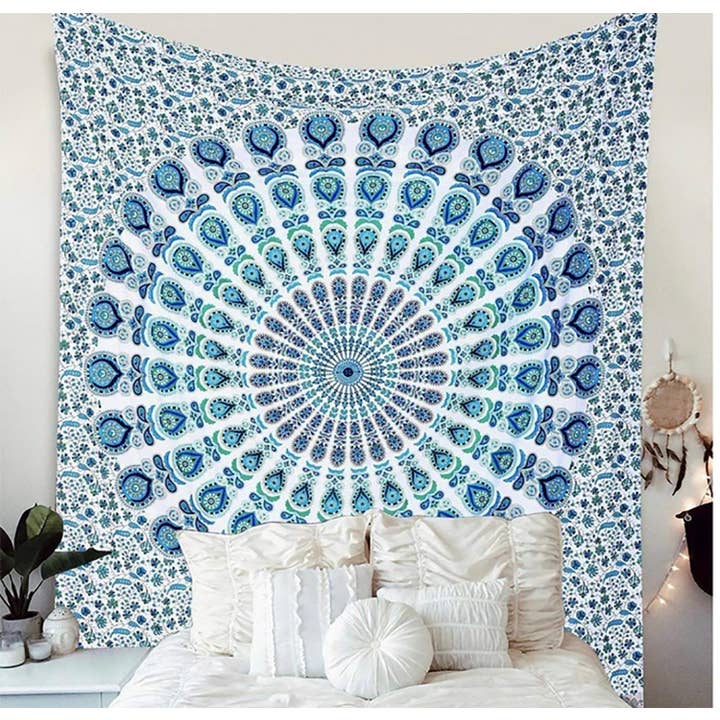 T30 Beautiful Full Size Cotton Tapestry for wholesale by Blue Sky