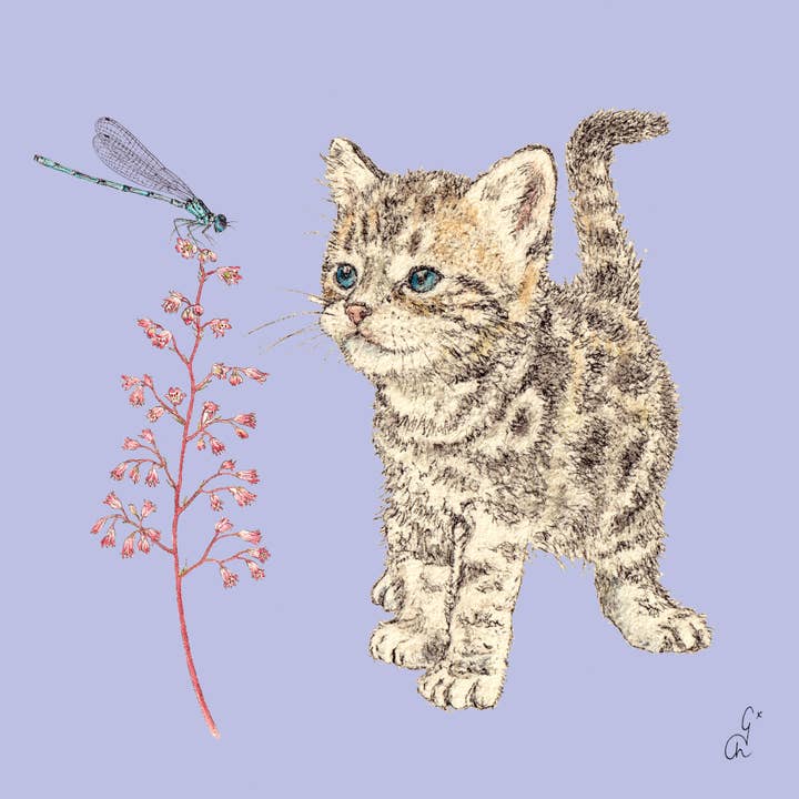 Kitty Cat Napkin 33x33 for wholesale by ppd Paperproducts Design GmbH