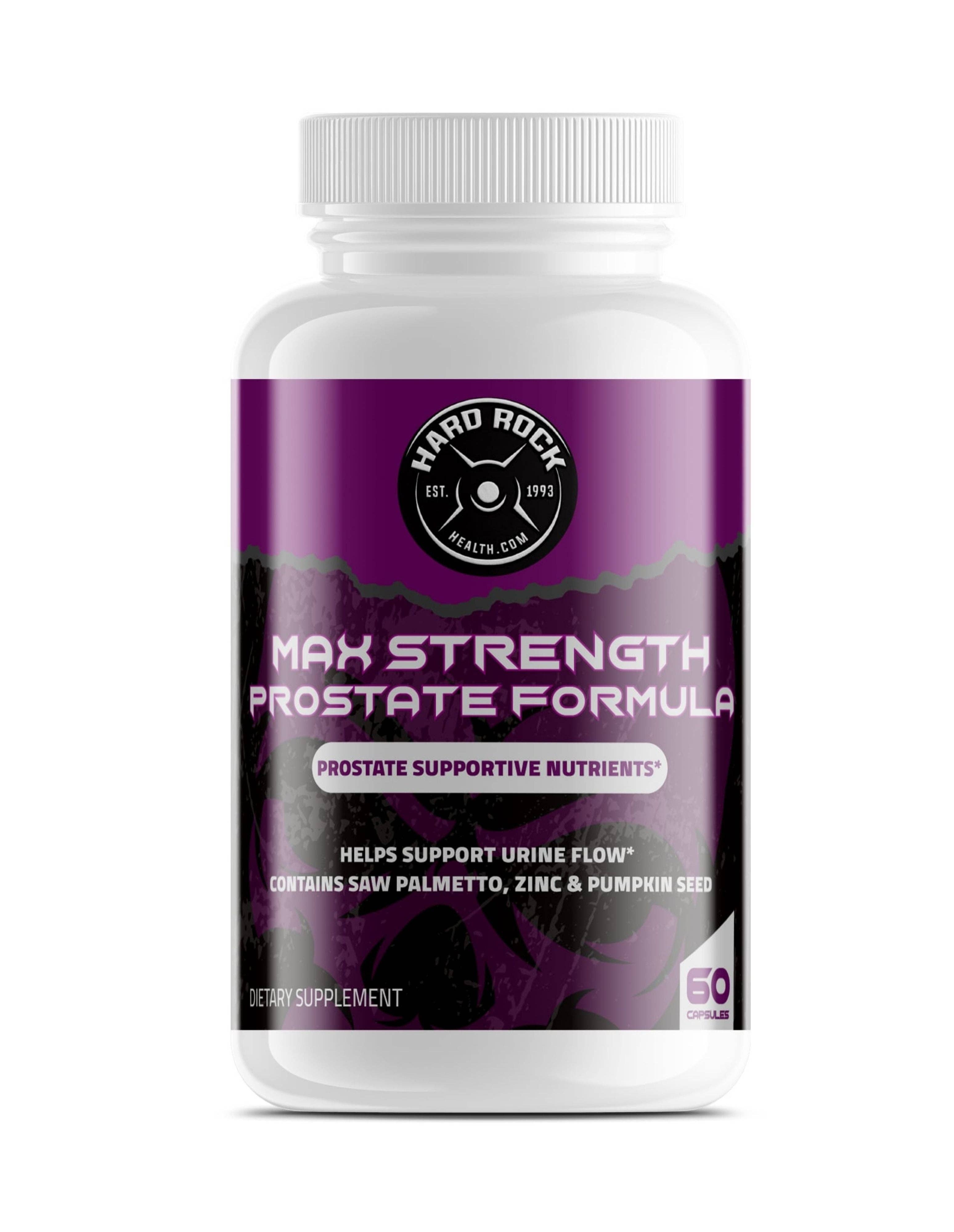 Hard Rock Health Stores - Wholesale Oral Supplement/Vitamin - Maximum Strength Prostate Formula0