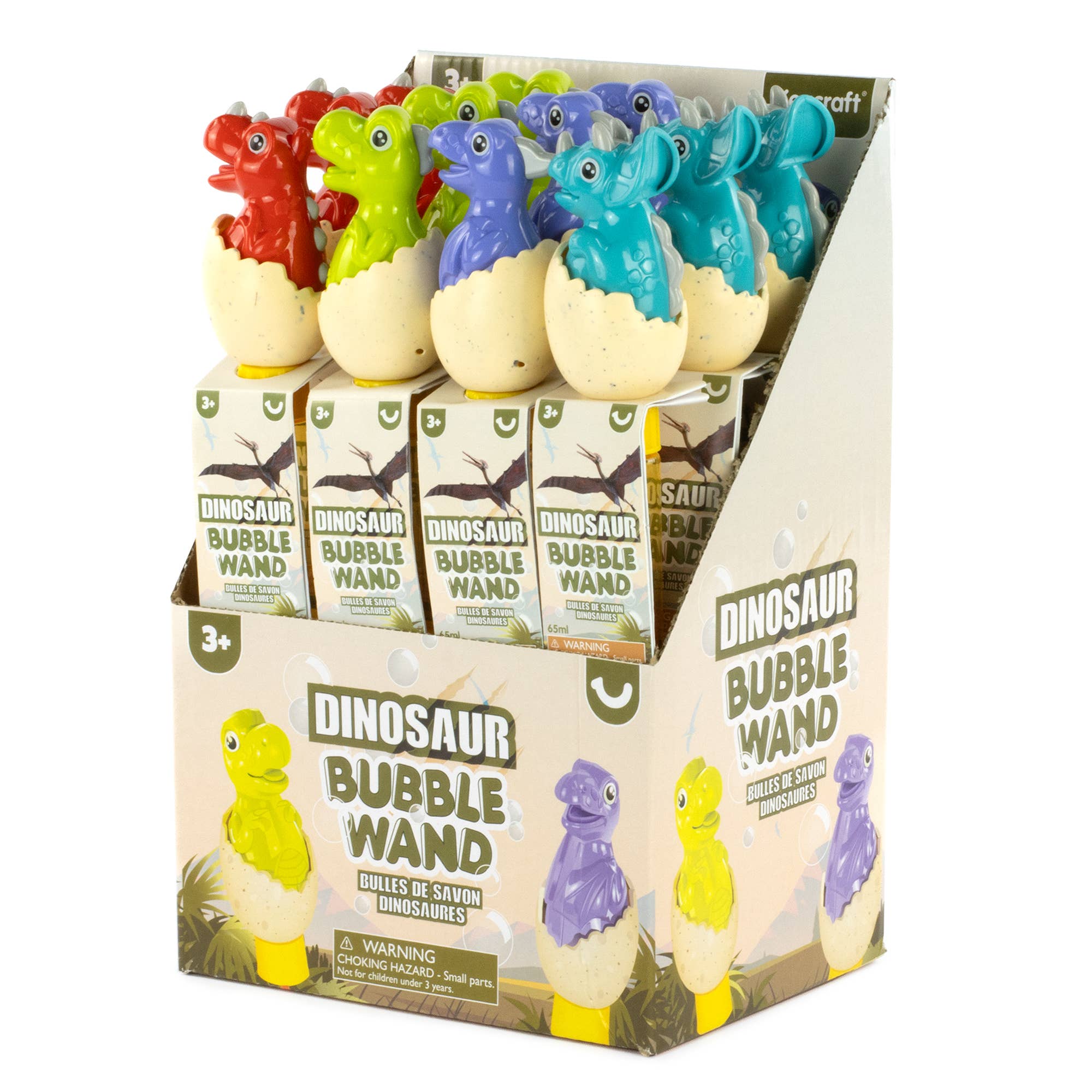 Keycraft - Wholesale Bubble Wand - Kids - Keycraft Dinosaur Bubble Wands2