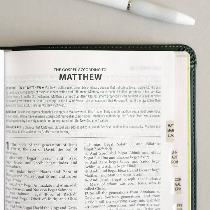 Barbour Publishing, Inc. - Wholesale Reference - The KJV Study Bible, Indexed (Evergreen Fog)2