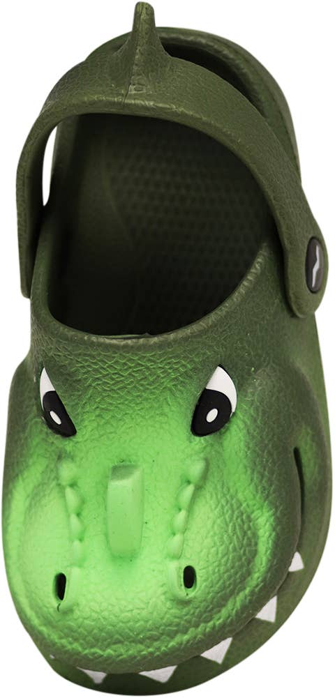 Eastern Off Price - Wholesale Sandals - Kids - Green Gator Kids' Norty Toddler Slip-On Clog Sandals 419206