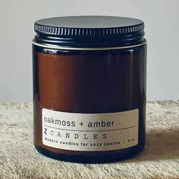 Z Candles - Vendita all'ingrosso Candela in vasetto - Muschio di quercia + Ambra0