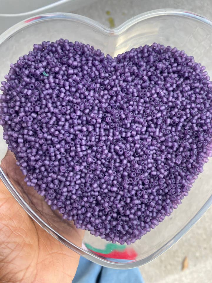 8/0 Seed Beads Glass Beads, 450 Grams, Bulk seed beads for wholesale by MaddieMayShop