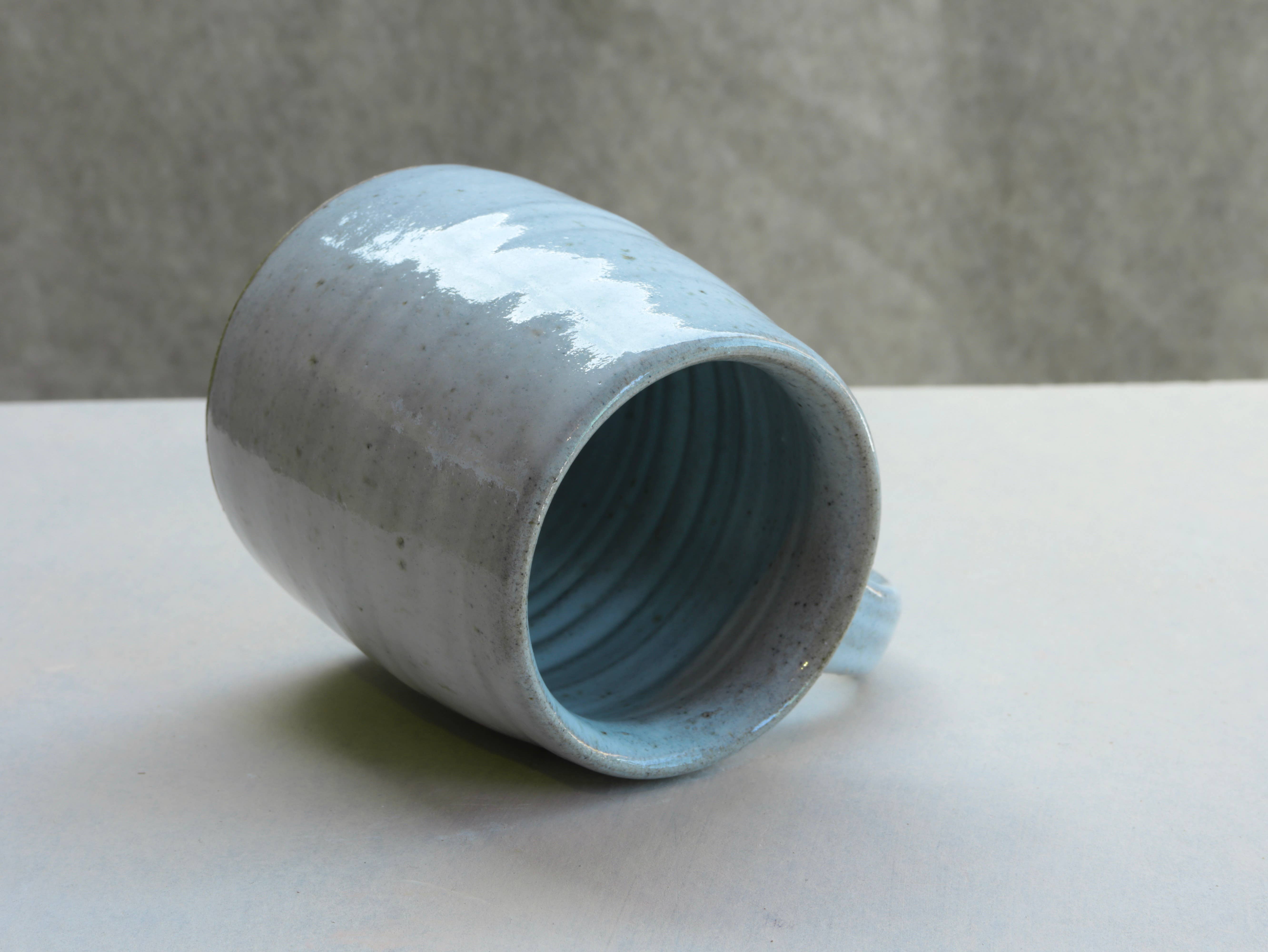 Matt Fishman Pottery - Wholesale Coffee Mug - Coffee Mug White5