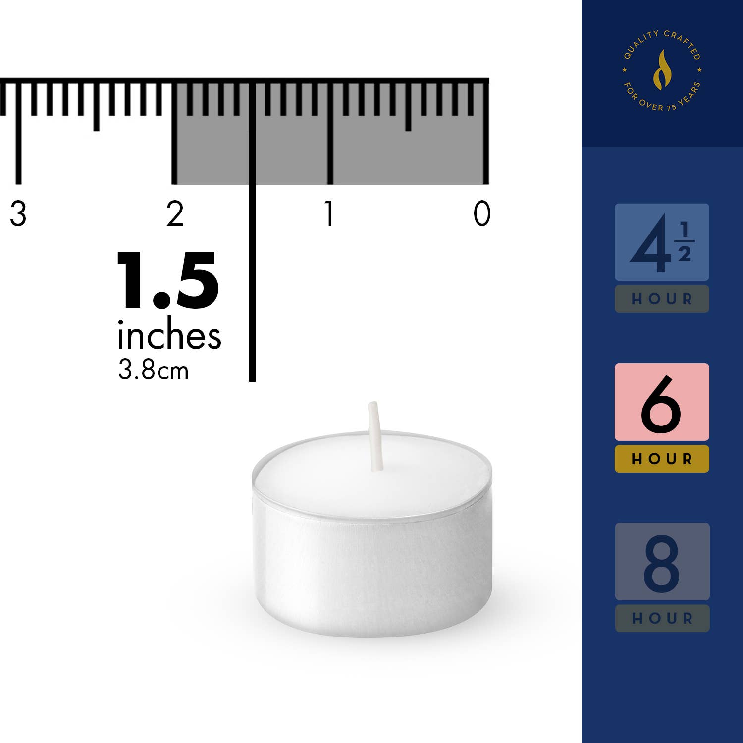 BOLSIUS – Velas aromáticas por atacado – Velas Tealight Lerner, 50 Unidades | 6 Horas de Longa Duração1