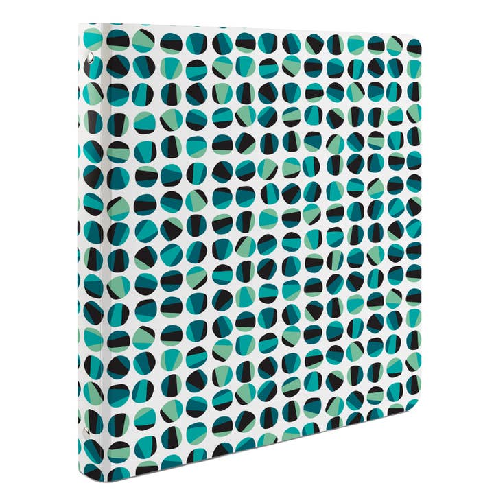 Conimar Promotions - Wholesale Binder - Teal 4pk Asst. Deco-Soft 3-Ring 1'" Binders3
