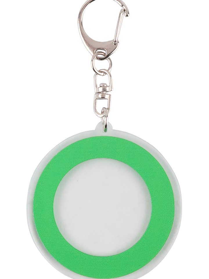 2.5" Dalgona Challenge "O" Icon Keychain for wholesale by MYS Wholesale Inc