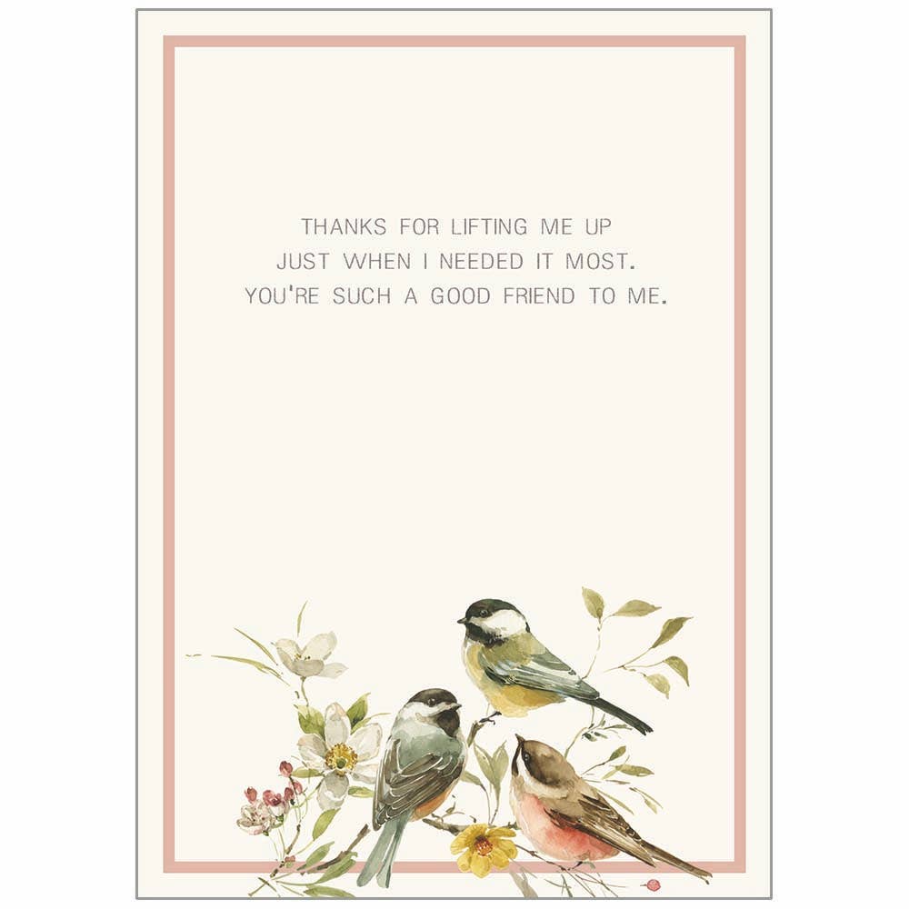 Legacy – Großhandel Freundschaftskarten – Drei Vögel — Freundschaftskarte mit dem Glauben1