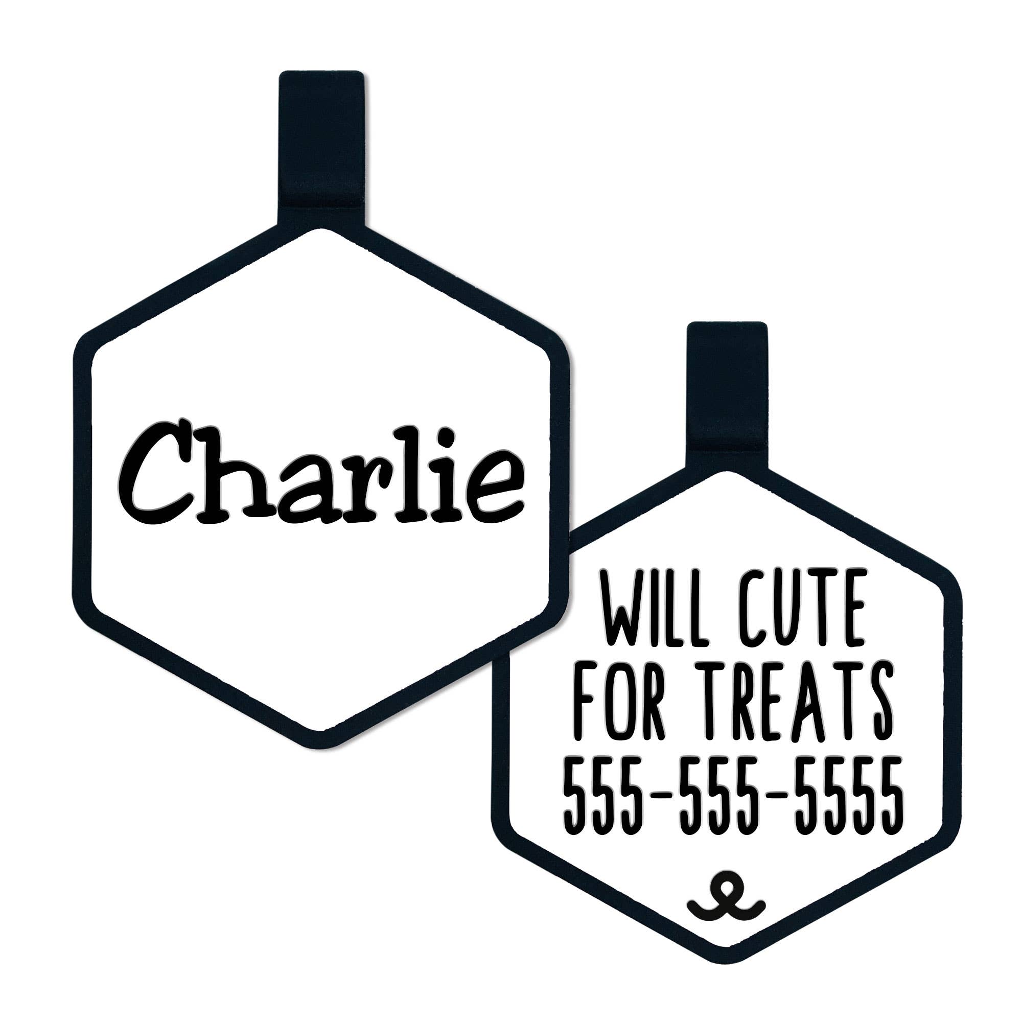 Besties Pets - Wholesale Pet Identification Tag - Cat/Dog - Mini Custom Design ID Tag11