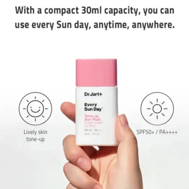 Best Beauty Group - Wholesale Sunscreen - DR JART Every Sun Day Tone-up Sun Fluid SPF Sunscreen1