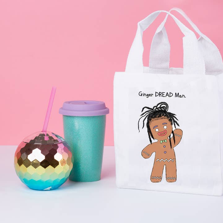 Ginger Dread Man Lunch Bag for wholesale by KitsCH Noir