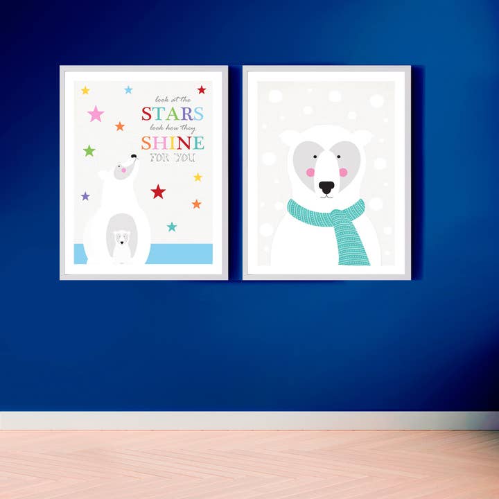 Creative Monsoon - Wholesale Art Print - Kids & Baby - Polar Bear In A Snow Storm Print3