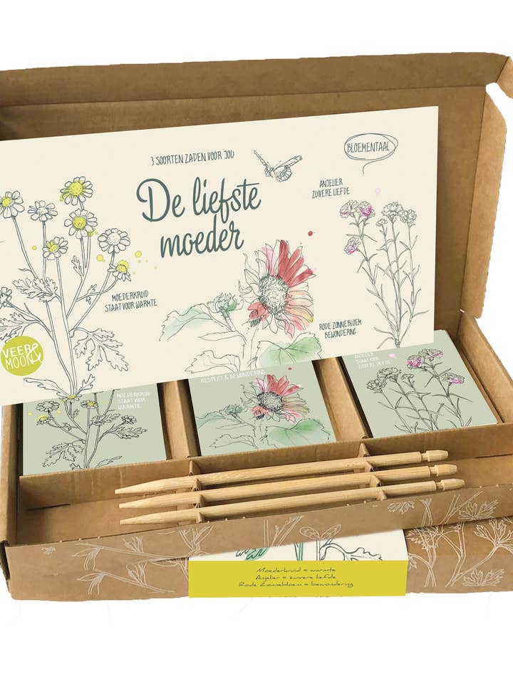 Cadeaudoosje De Liefste Moeder - complimentenlijn für den Großhandel von Veer&Moon