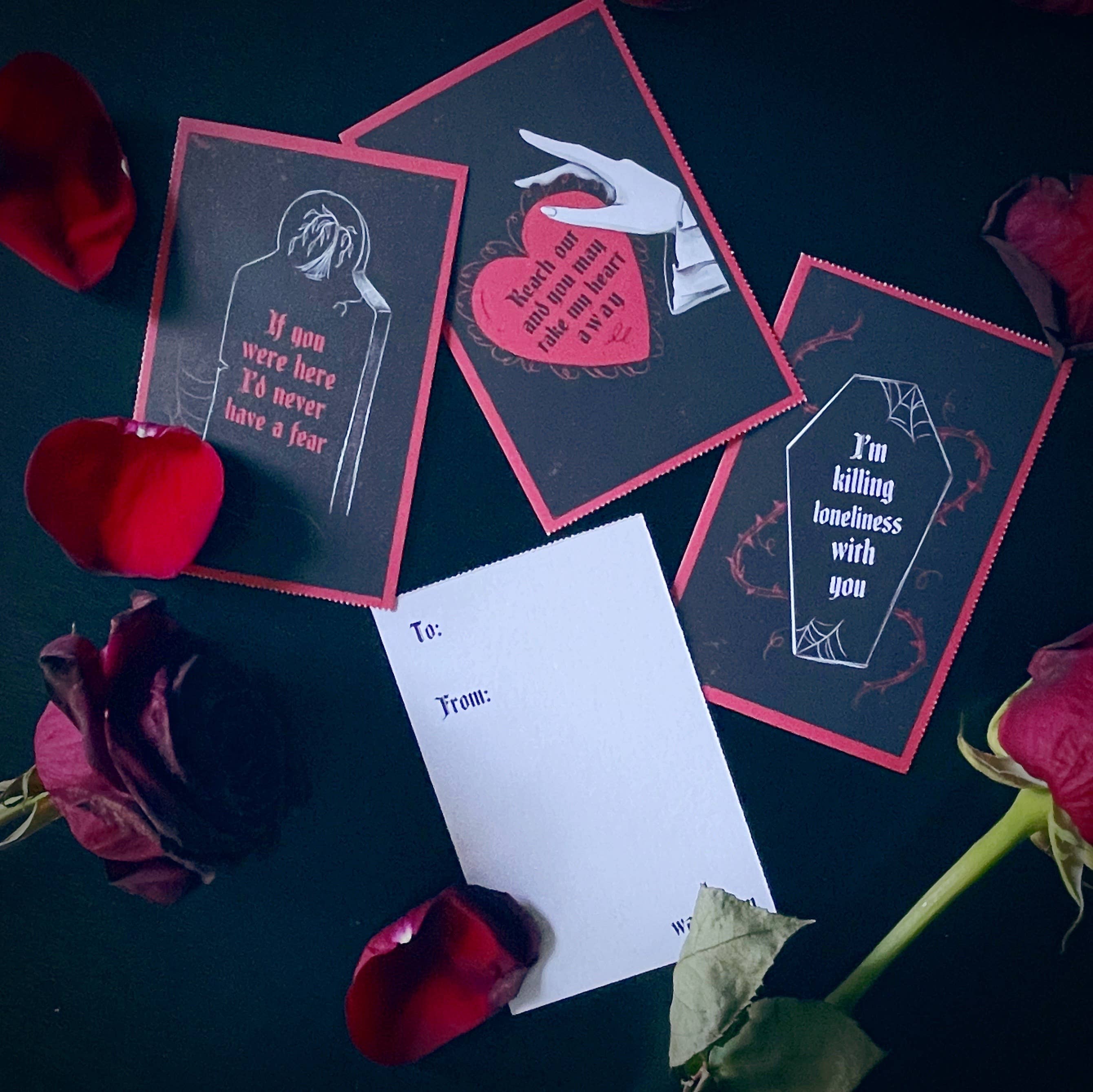 Wax Moon - Wholesale Valentine's Day Card - Scene at Heart Perforated Valentine's Sheet1