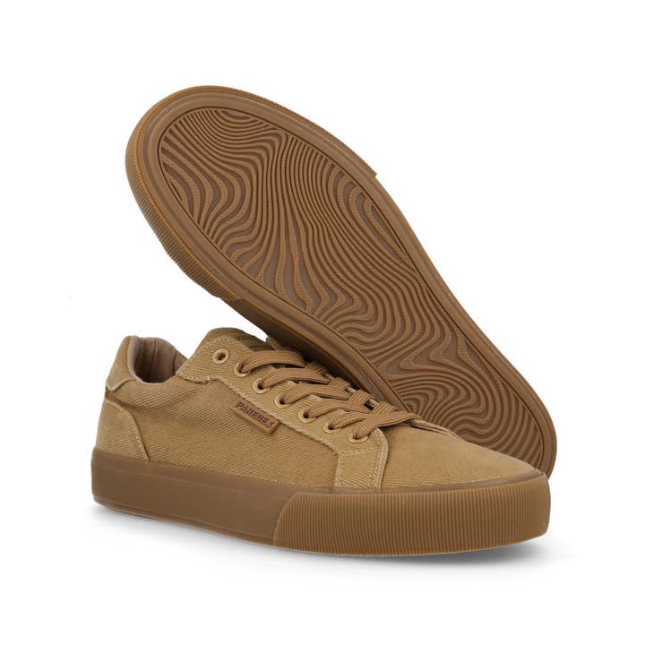 Paredes – Engroshandel Lifestylesneakers – Mænd – Hermisende herresko i sennepsfarve4