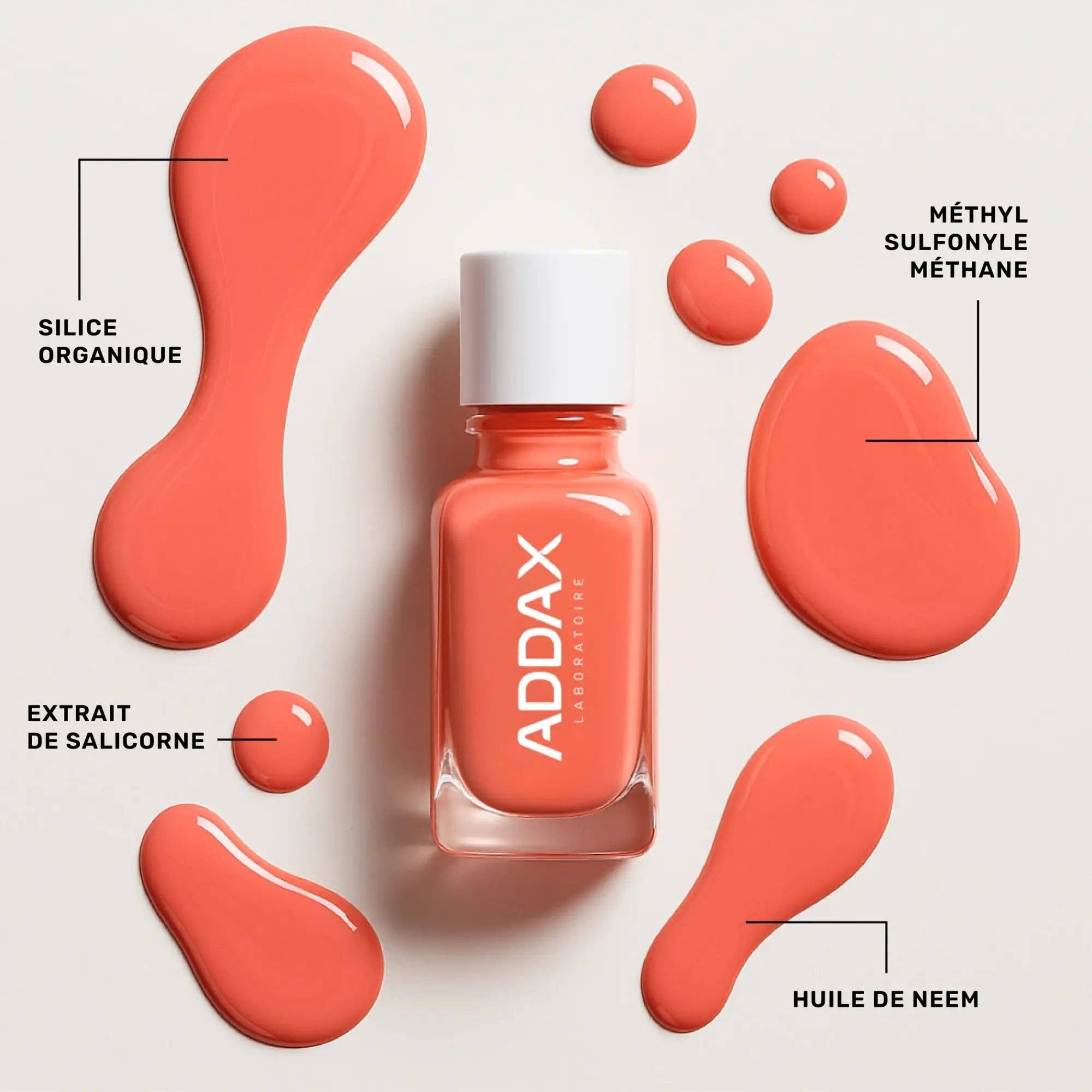 My Podologie - Wholesale Nail Polish - AIRCOLOR® - Breathable Care Nail Polish - Various Colors - 11 ml - Addax Laboratory10