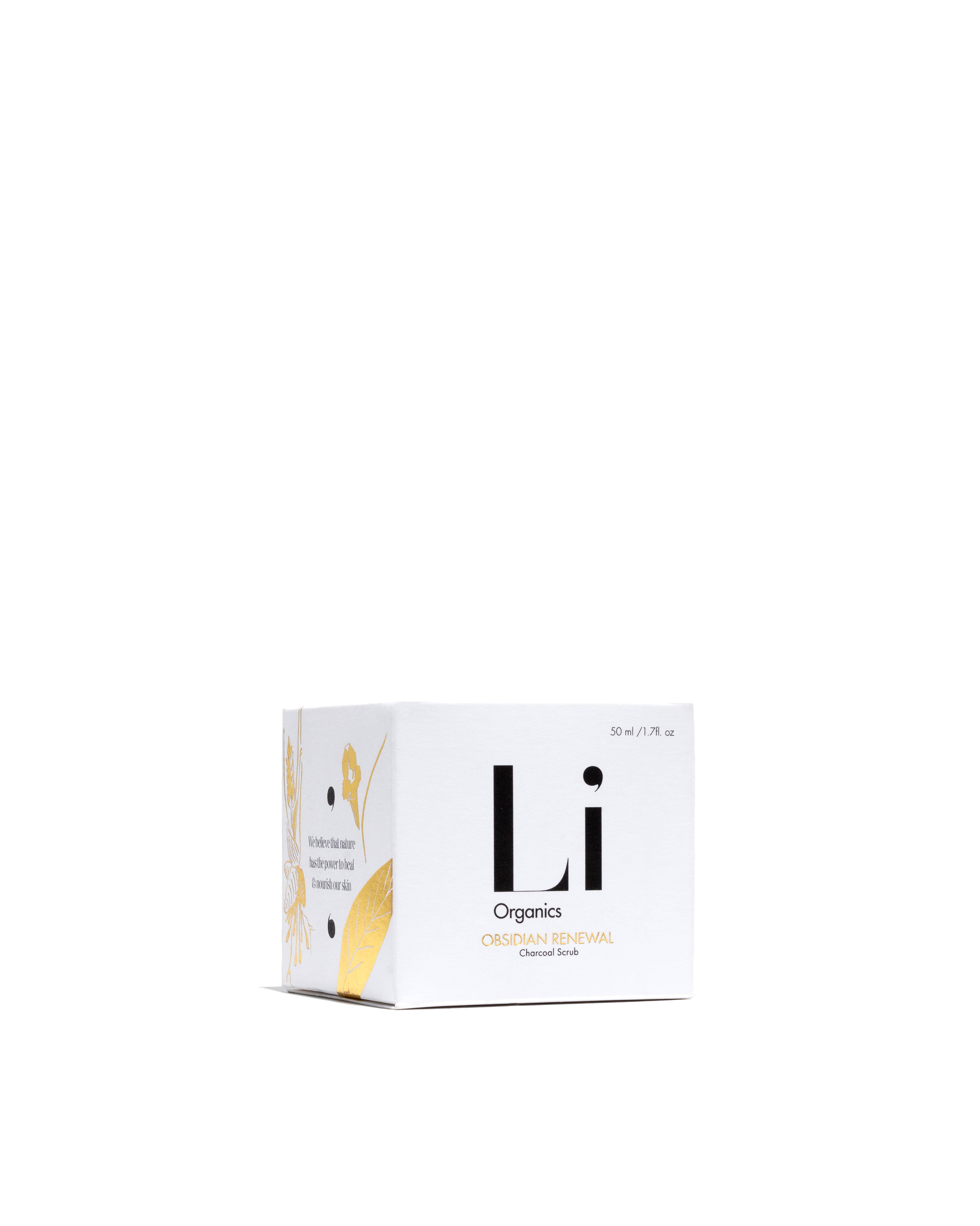Li Organics - Wholesale Facial Exfoliant/Scrub - Obsidian Charcoal Scrub2