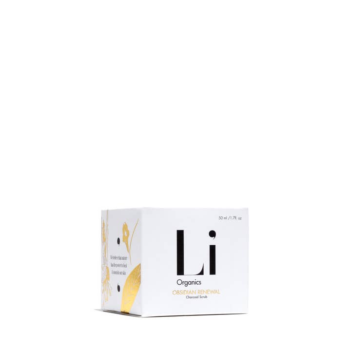 Li Organics - Wholesale Facial Exfoliant/Scrub - Obsidian Charcoal Scrub2