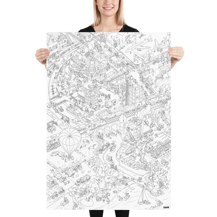 KANO editions - Wholesale Coloring & Activity Book - Kids & Baby - Transportation6