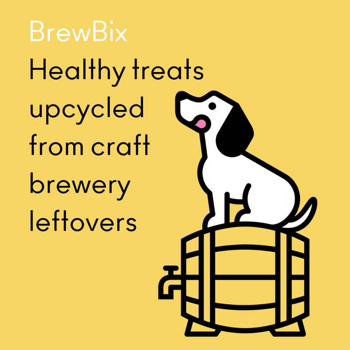 BrewBix - Wholesale Pet Biscuit - Dog - 10kg BrewBix Peanut Butter Dog biscuits bulk box incl POS6