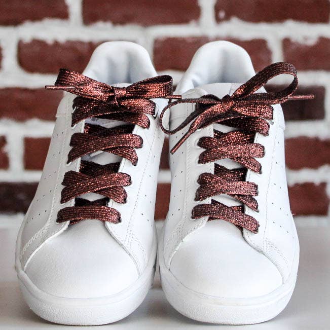 furiouslaces - Wholesale Shoelaces - Women's - Brown glitter laces1
