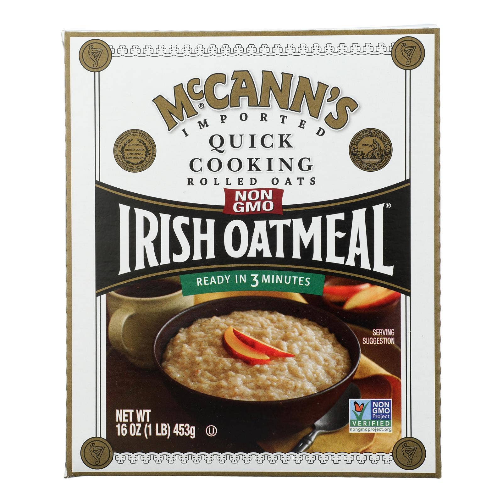 Everyday Supply Co - Wholesale Oats - Mccann's Quick Cooking Irish Oatmeal, 12 Pack, 16 Oz Each0