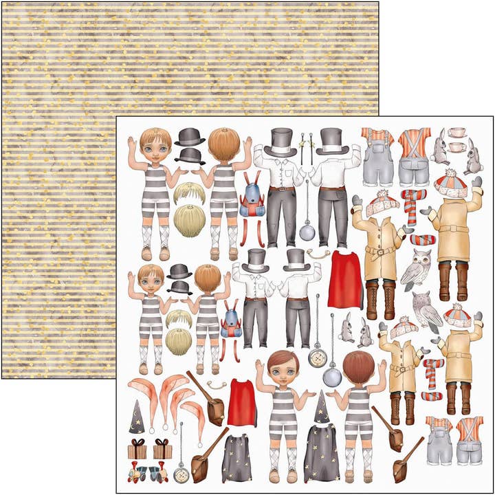 Ecstasy Crafts Distributing - Wholesale Scrapbook - Dreamland Pad 8x8 12/Pkg16