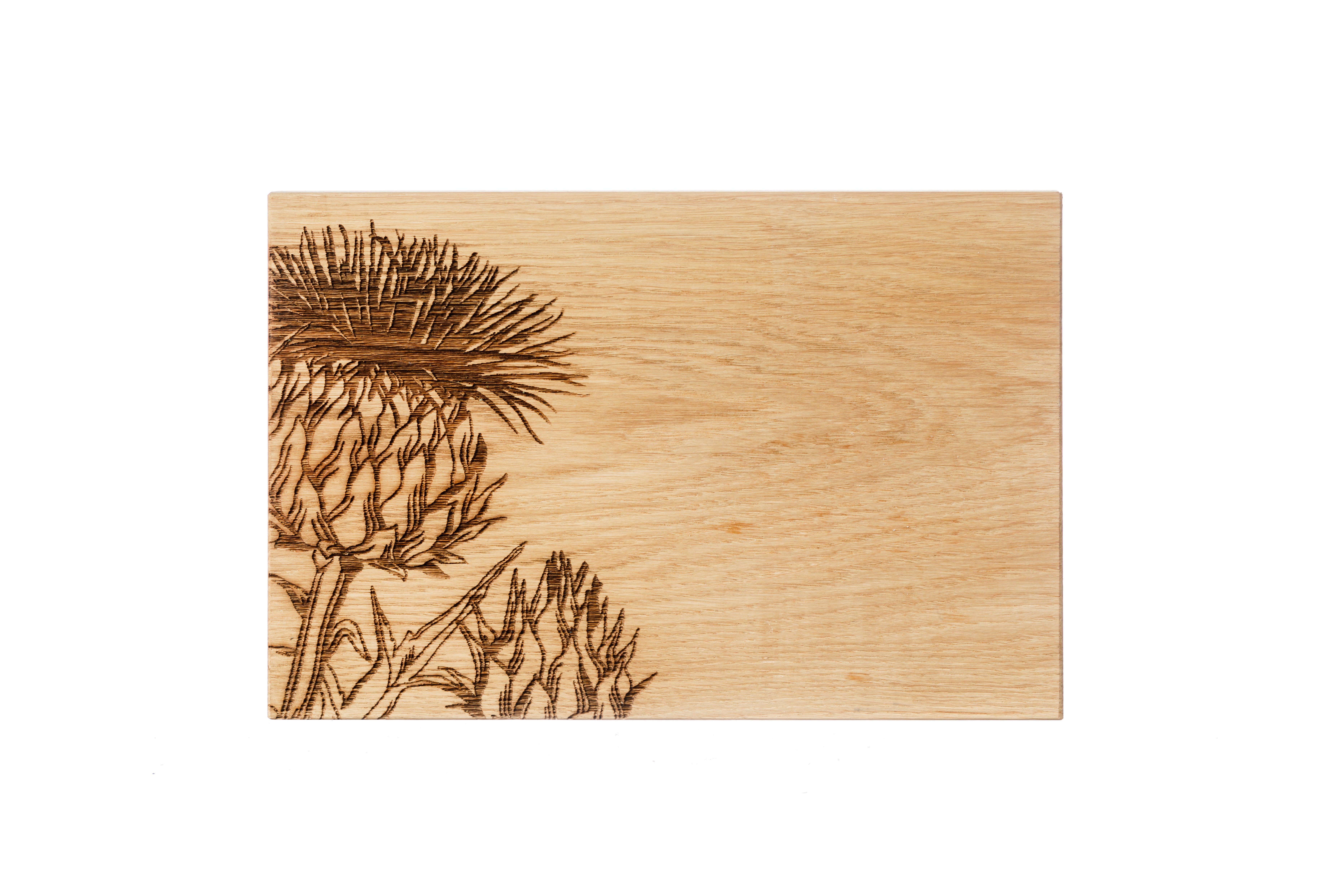 Selbrae House Ltd - Vente Planche à découper - Planche à découper en chêne Chardon contemporain1