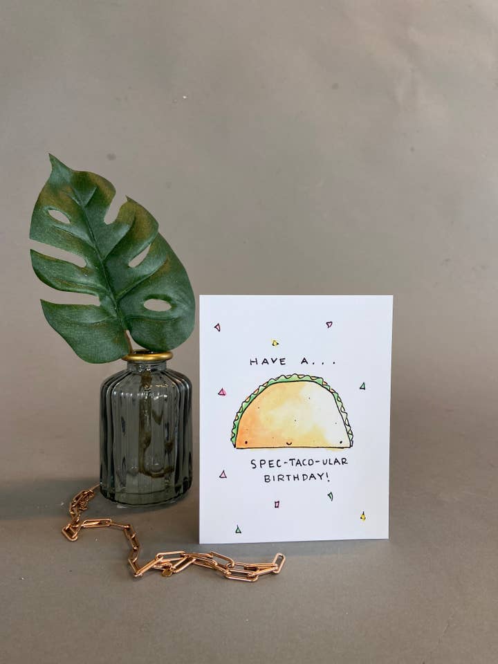 Birthday Pun - Taco for wholesale by Ink + Splash