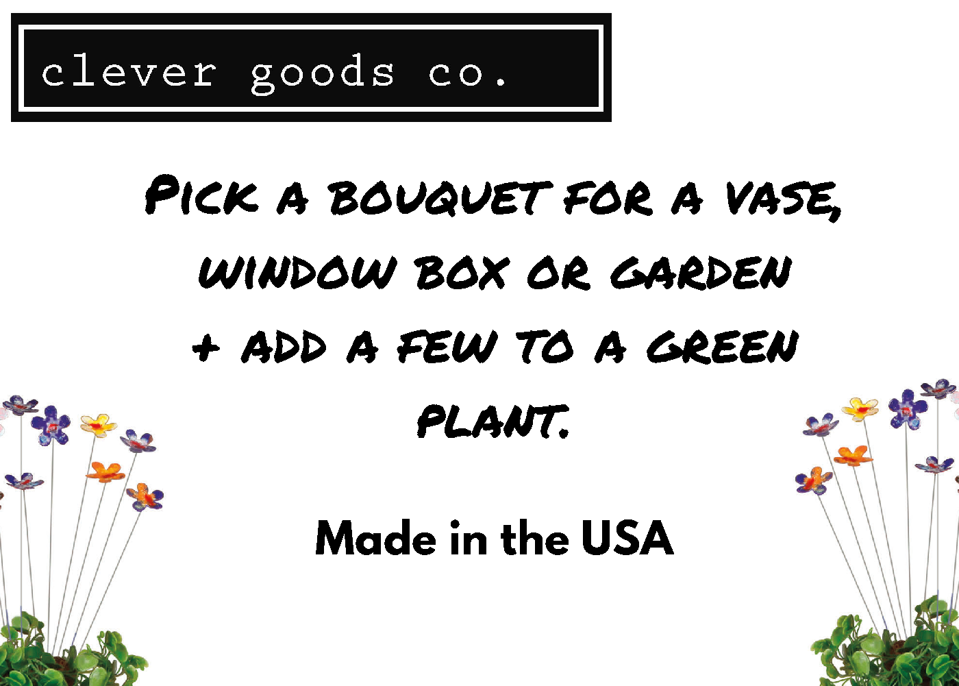 Clever Goods by Annabelle Noel Designs - Wholesale Garden/Lawn Stake - Small Copper Enamel Dragonflies - Display Set with Bucket1