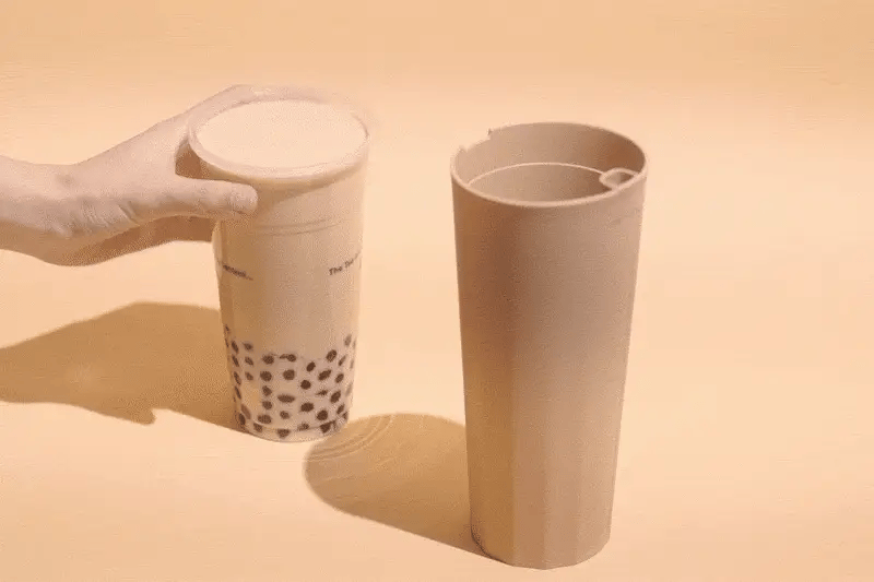 HAKUMORI - Wholesale Insulated Mug/Tumbler - Strawless Boba Tumbler5