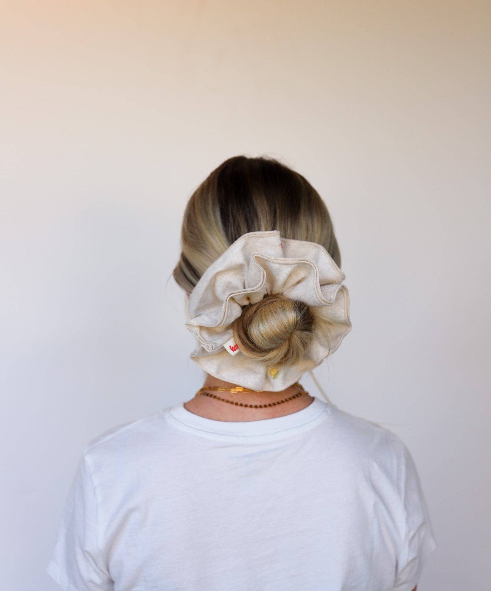 KAXI - Wholesale Scrunchie - Women's - CREAM FARMERS MARKET CORSET SCRUNCHIE14