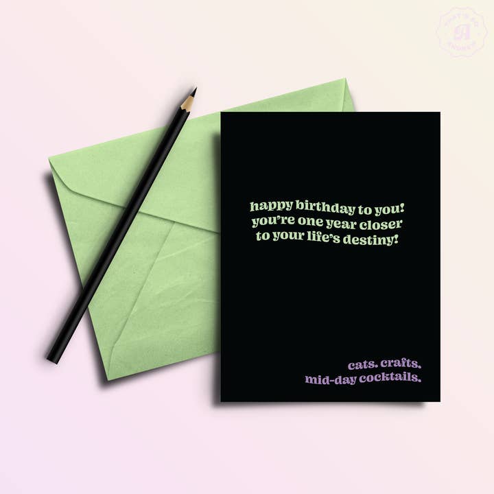 That’s So Andrew - Wholesale Birthday Card - Old Lady Destiny | Funny Birthday Greeting Card