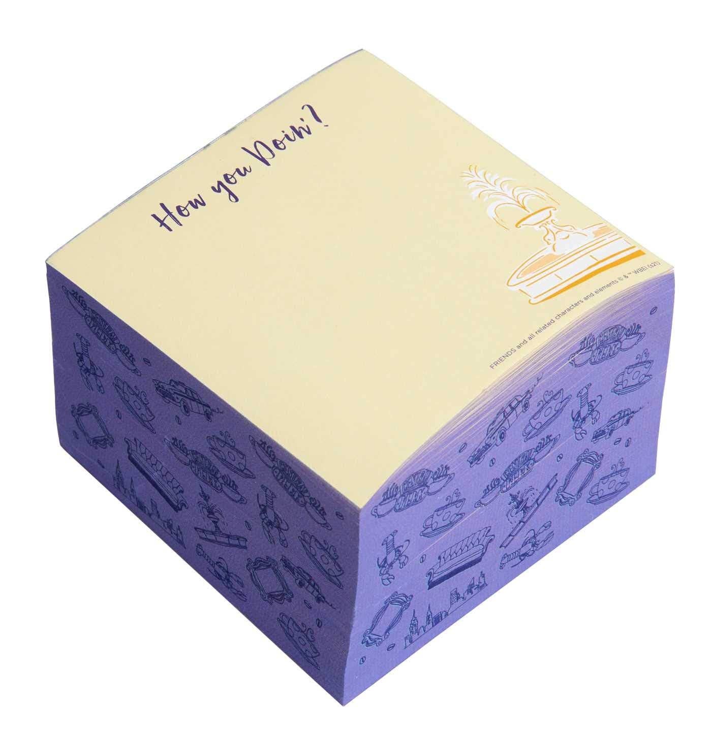 Boon Books - Wholesale Stationery/Notecard Set - Friends: Memo Cube by Insight Editions0